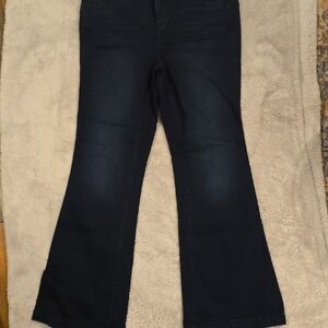 Torrid Dark Blue Classic Flare Wide Leg Jeans